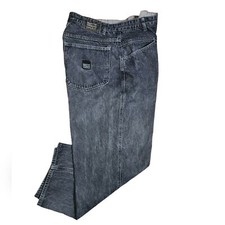 Vintage Y2K Le Jean De Marithe Francois Girbaud Black Stonewash Jeans Size 38X28