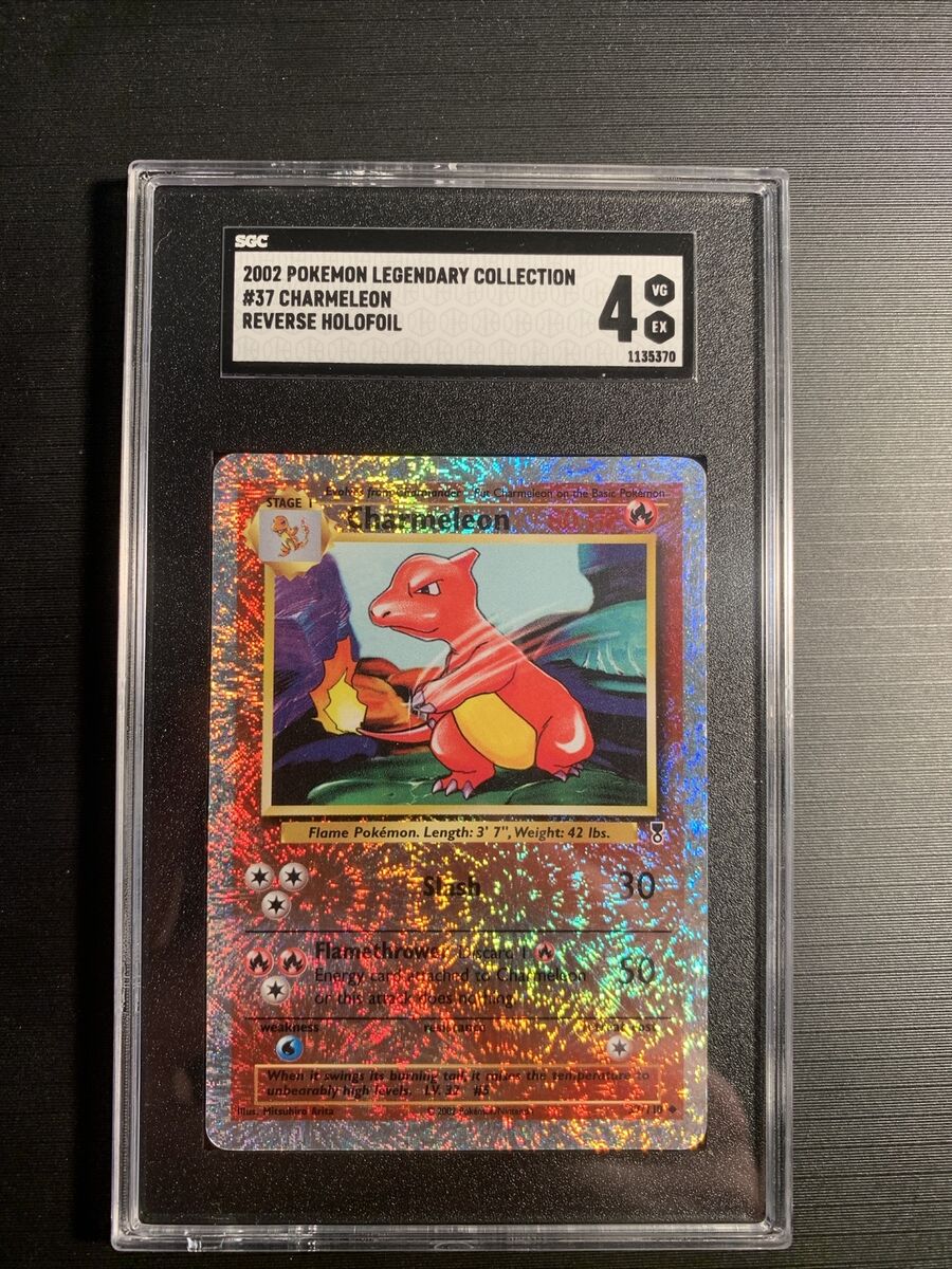 2002 Legendary Collection Charmeleon 37/110 Reverse Holo 2002 Legendary Collection Charmeleon 37/110 Reverse Holo
