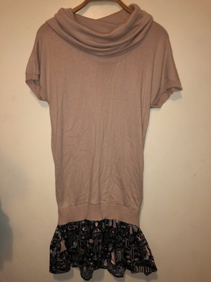 light pink jumper dress