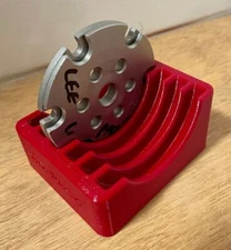 Shell Plate Holder for LEE 6 PACK PRO Reloading Press Benchtop Rack Holds 6