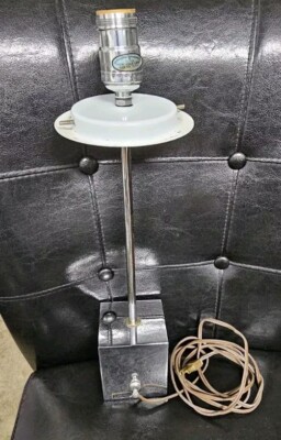 Vintage MCM Robert Sonneman Lollipop Lamp Base Only 1960's Chrome