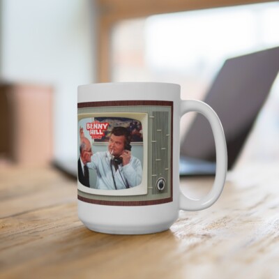 The Benny Hill Show TV Show Tv Retro Design Ceramic Mug 15oz Extra Large 