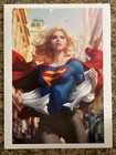 supergirl 16x12 Art Print DC Poster by Stanley Artgerm Lau