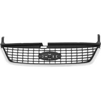 KüHlergrill Passend FüR Mondeo Baujahr 07-10 Schwarz/Chrom