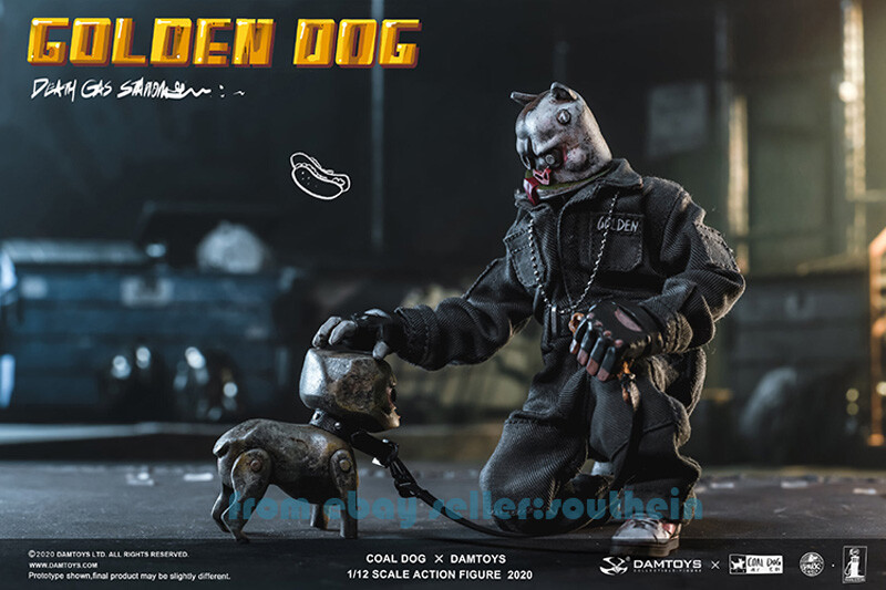 DAMTOYS x Coal Dog 1/12 アクションフィギュア GOLDE DAMTOYS 1/12 DAM 022 Coal Plant Black Dog Action Figure | eBay