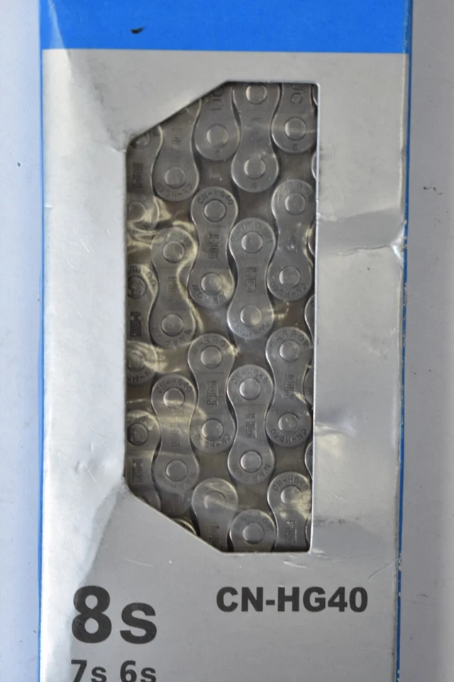 Shimano Chain Gray 6/7/8 Speed 116L CN-HG40 208W1164057 ECNHG116Q SMUG51 - Image 2 of 4