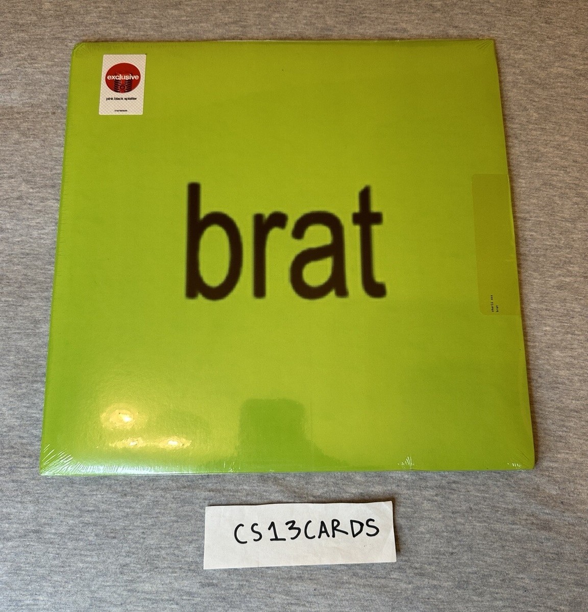 charli xcx Brat 限定盤2Pレコード Charli xcx “Brat” Japan Edition LTD.200 Obi Strip+Clear Pink