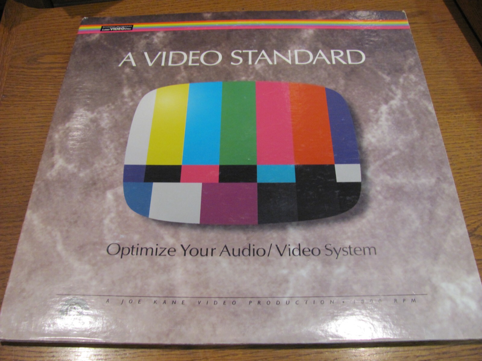 A Video Standard Optimize Your Audio/Video System LASERDISC With Booklet filter eBay