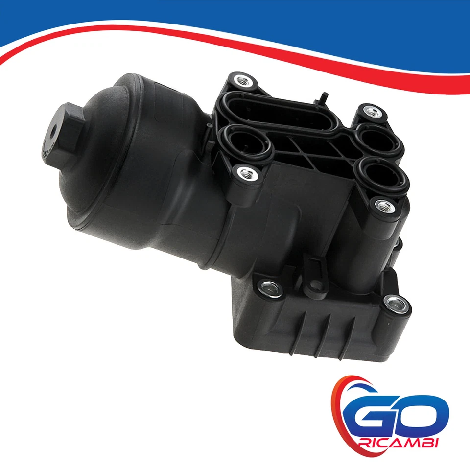 CARTER RADIATORE OLIO SCAMBIATORE CALORE AUDI A3 SEAT LEON VW GOLF VI 2.0 TDI - Immagine 4 di 4