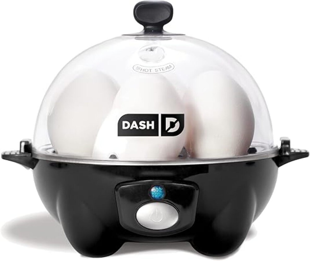 DASH Rapid Egg Cooker – 6-Capacity Electric Egg Cooker for Perfect Hard Boiled Eggs