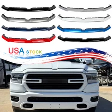 10Color Front Bumper Upper Grille Grill Trim Molding Fits For 2019-2024 Ram 1500
