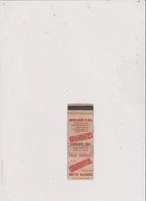 OLD NICK CANDY MATCHBOOK #2 .FREE SHIPPING  IN U S