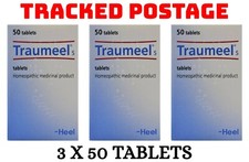 HEEL Traumeel S Anti Inflammatory Homeopathic Tablets / 3 Boxes x 50 /