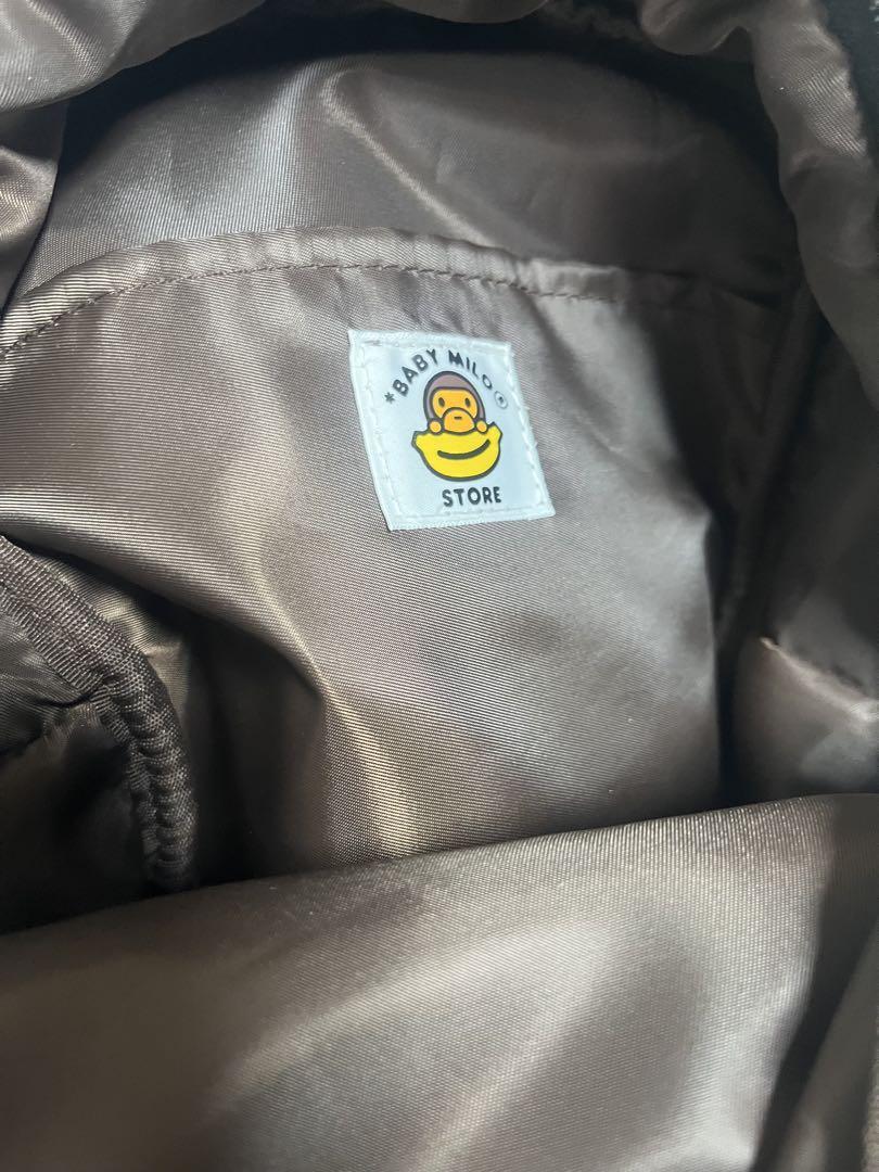 A Bathing Ape Bape BABY MILO MINI FUR BACKPACK boa Brown New A Bathing Ape Bape BABY MILO MINI FUR BACKPACK boa Brown New