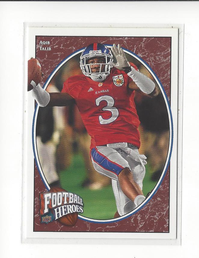 Aqib Talib Upper Deck Heroes #109 Base