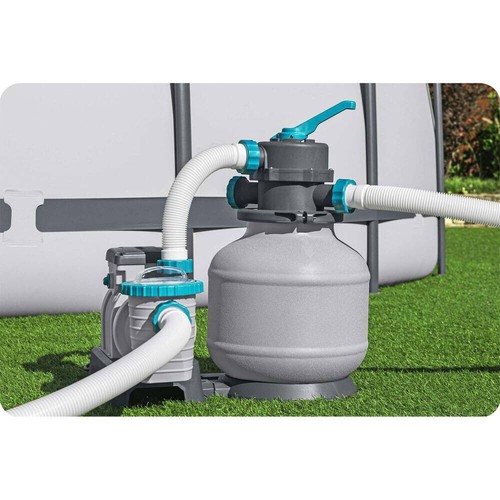 Bestway 58499 Sandfilterpumpe 8327 l/h – Poolpumpe mit ChemConnect & Zubehör - Bild 6 von 8