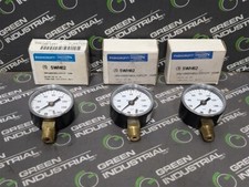 NEW Lot of 3 Ashcroft / Dresser 5WH62 Commercial Pressure Gauges 160 PSI 1/4"
