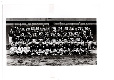 Lot De 12 Photos Originales 5x7 Des New York Giants (1960) - Équipe D'édition Avec Frank Gifford