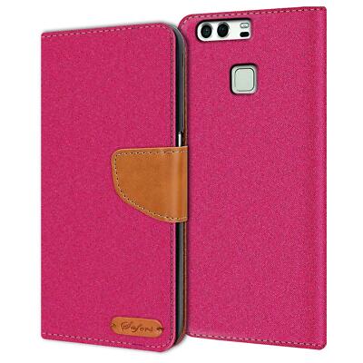 Schutzhülle Für Huawei P9 Flip Case Handy Tasche Klapp Hülle Cover Etui