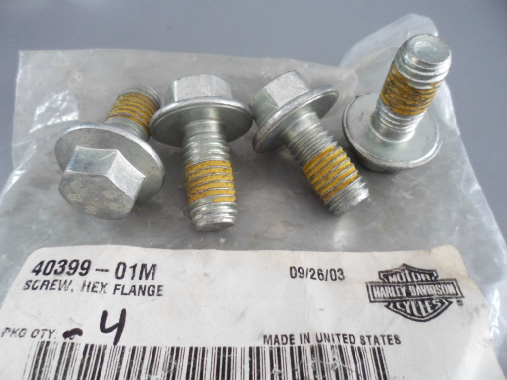 NOS Harley Davidson Hexagon Flange Screws VRSCDX VRSCR VRSCSE2