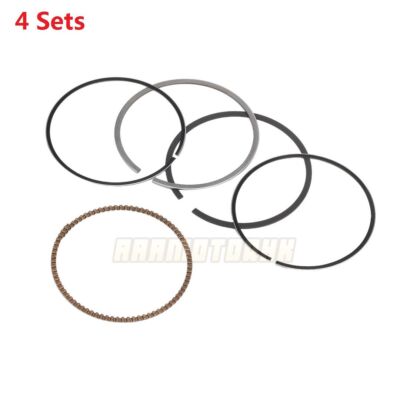 4 Piston Ring Set For Honda VFR400 NC30 1989-1992 +0.5mm 13011-MR8