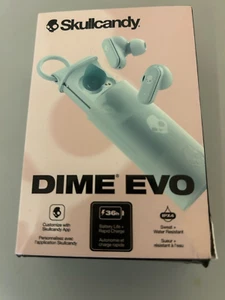 Nouvelle marque Skullcandy Dime Evo - Casques sans fil Preppy Sage Free Ship