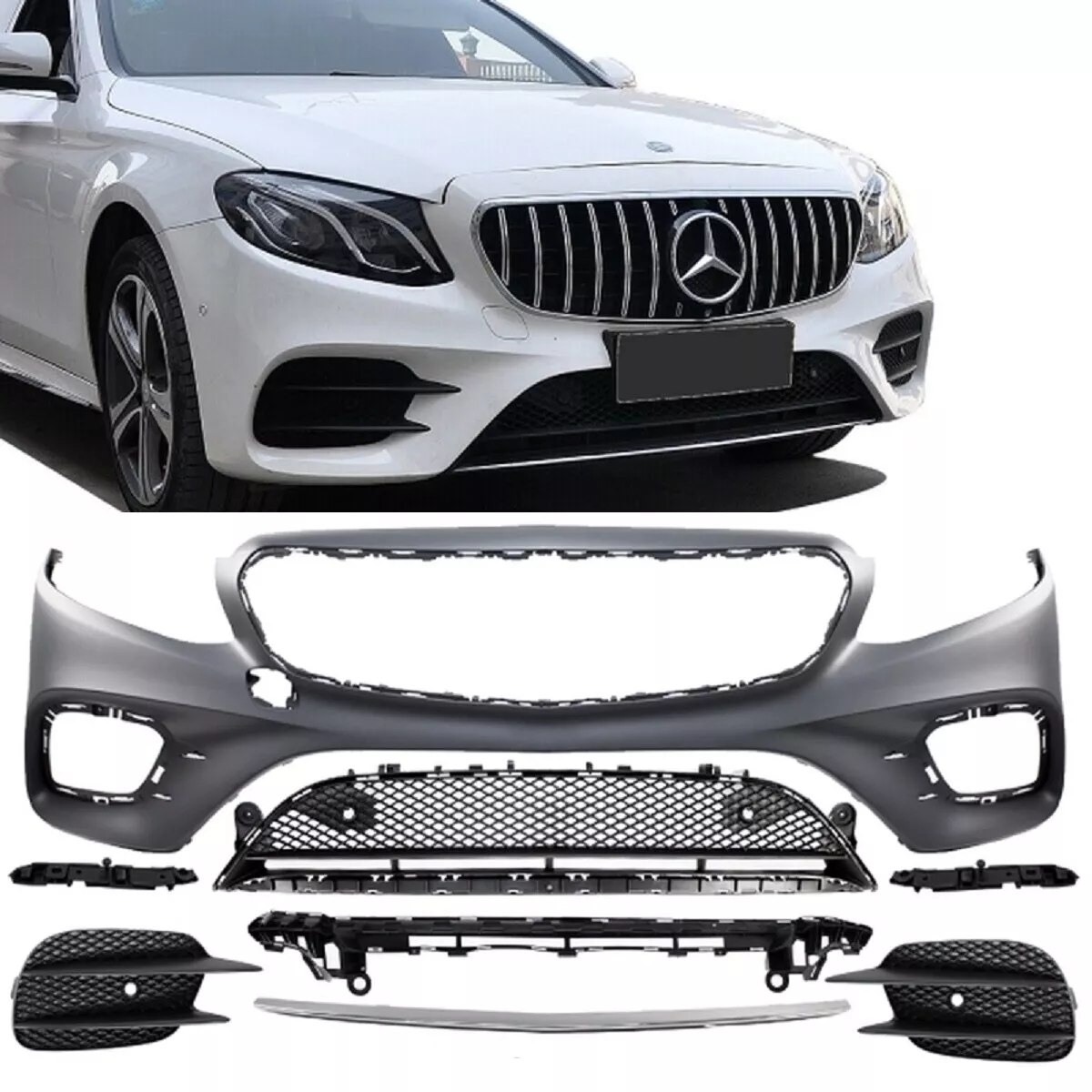 Mercedes e class front bumper online