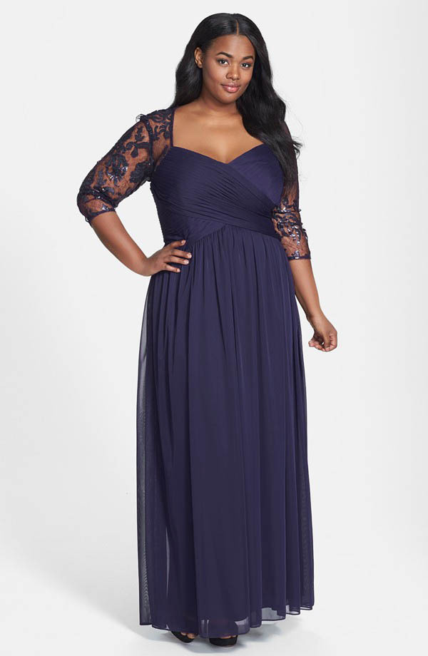 NWOT navy Adrianna Papell Sequin Embroidered Lace Dress size 6 | eBay