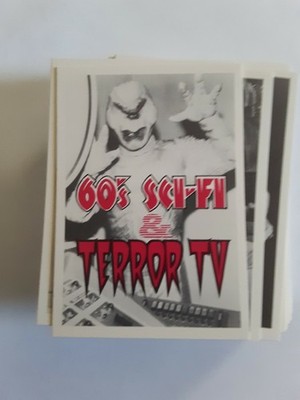 60's SCI FI & TERROR TV Trading Card Base Set 1- 50 Funfax