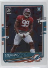 2020 Panini Donruss Optic Rookies Raekwon Davis #134 07o4