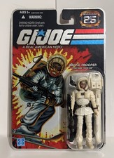 2007 GI Joe Artic Trooper Code Name Snow Job 25th Anniversary Foil Card Hasbro
