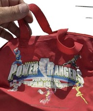 Mighty Morphin Power Rangers Red Small Vintage Duffle bag