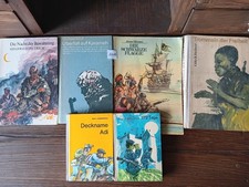 DDR Milit&auml;r- und Abenteuerromane &ndash; 6 B&uuml;cher Konvolut