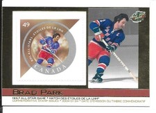 2003-04 Pacific Hockey Canada NHL All Star Game Brad Park Post Stamp Card #28