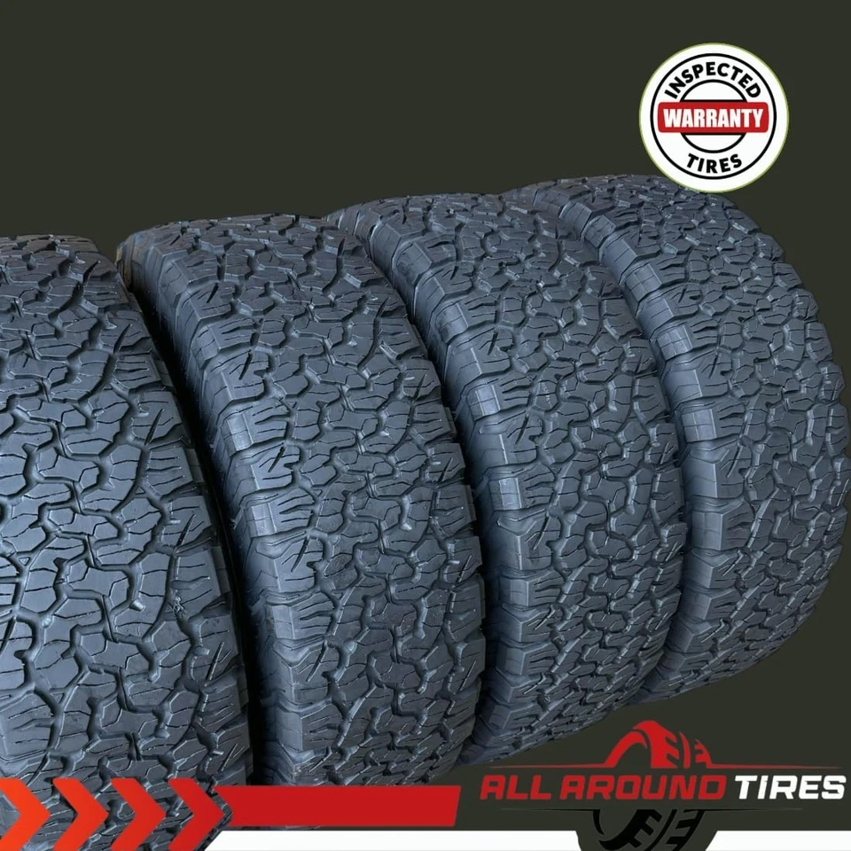 Set of 4 Used BFGoodrich All-Terrain T/A KO2 285/70R17  All-Terrain – #00389 - Image 4 of 4