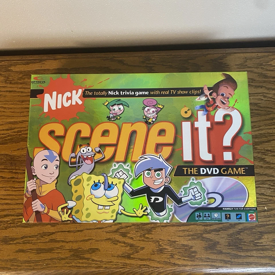 Amazing Condition!  Nickelodeon Scene It! Trivia DVD Board Game 2006 Edition - Image 2 of 4