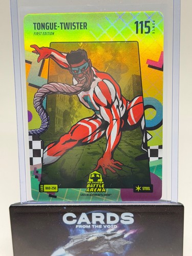 Bo Jackson Battle Arena - Tongue Twister Steel 80's Rad Battlefoil -RAD-250