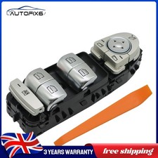 Power Window Main Control Switch Black for Mercedes E-Class W213 E250 E220 E400
