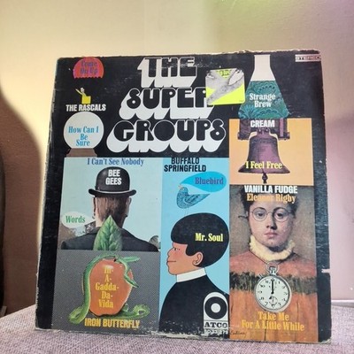 Various The Super Groups 1968 ATCO SD-33-279 Vinyl Record LP
