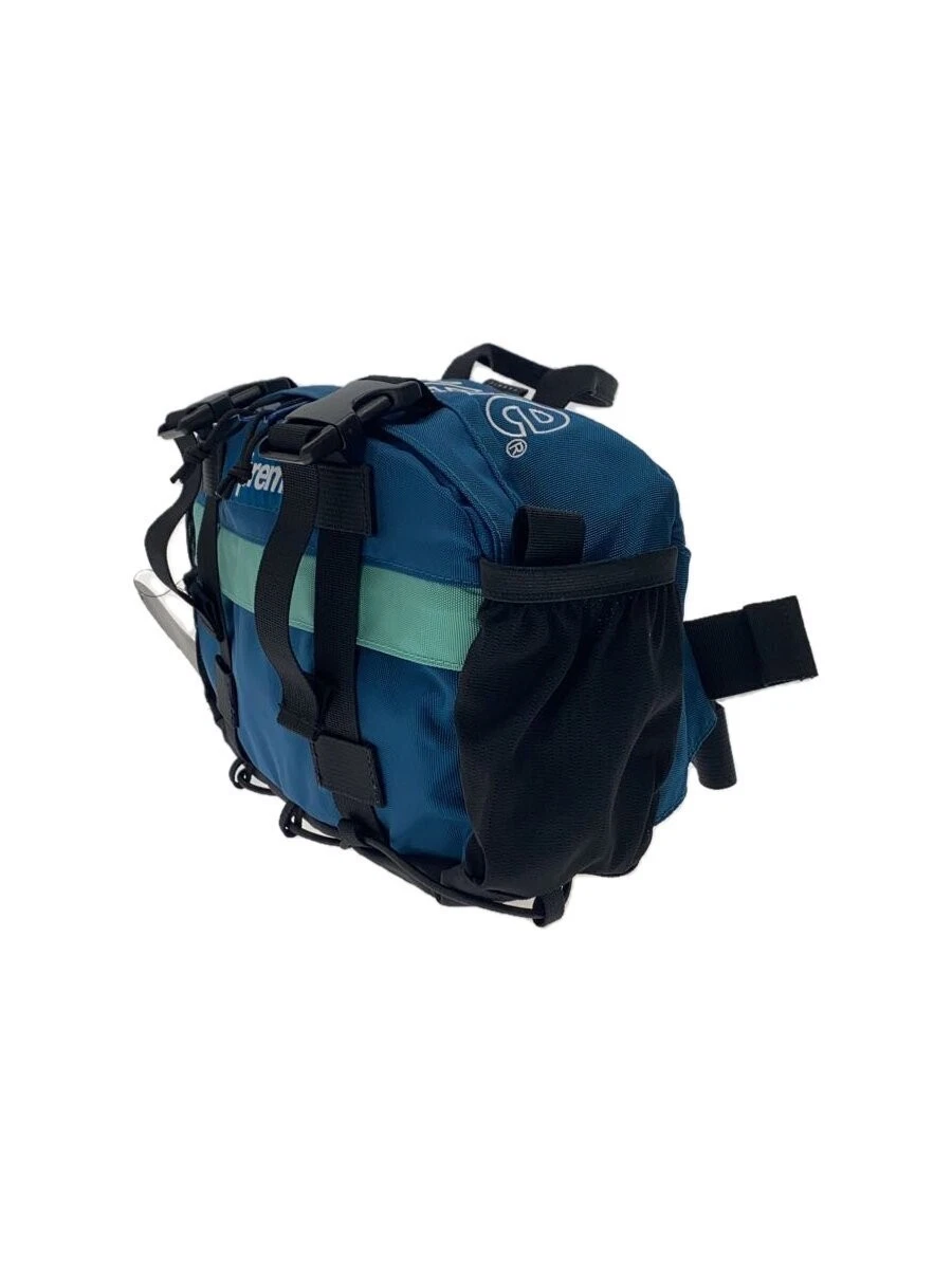 Sac taille suprême/nylon/bleu/plat