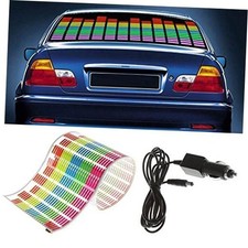 Sound Music Beat Activated Car Sticker Equalizer Rhythm Led Flash 45x11cm