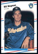 1988 Fleer Bill Wegman #177