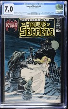 House Of Secrets 88 Dc 1970 Cgc 7.0 Iconic Neal Adams Cover House Of Secrets 88 Dc 1970 Cgc 7.0 Iconic Neal Adams Cover