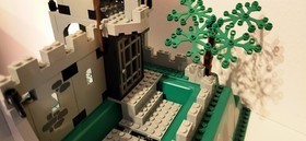 Lego Knights Castle: King's Mountain Fortress 6081. Good condition. 90s Vintage 