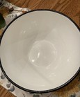 Vintage Huta Silesia Enamel Mixing Bowl Red & White # 24, Metal Made In Poland — photo 5