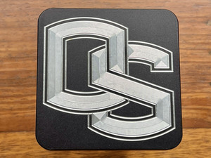 Oregon State Black & Chrome hitch cover for 2" Receiver Quality  Heavy Metal