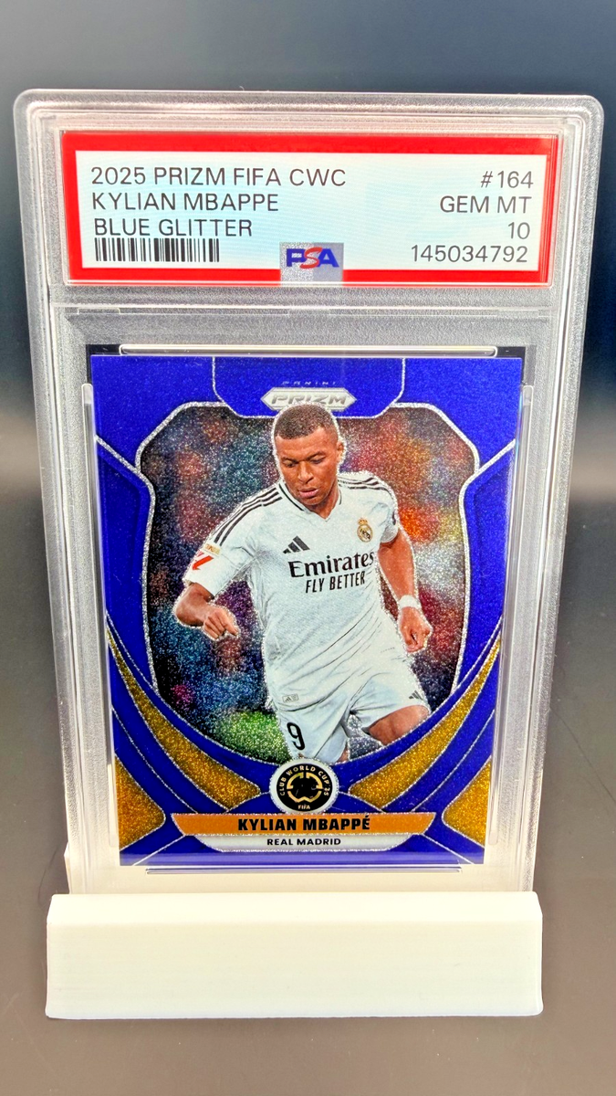 その他 mbappe psa10 2025 Prizm FIFA CWC Kylian Mbappé Blue Glitter /149 PSA 10 GEM MT
