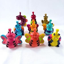 B Toys Snug Bugs Beads Set Multicolor 9pc Interchangeable Snap Figures