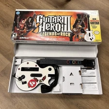 Guitar Hero Legends Of Rock 3 Nintendo Wii Controller With Box - No  Game