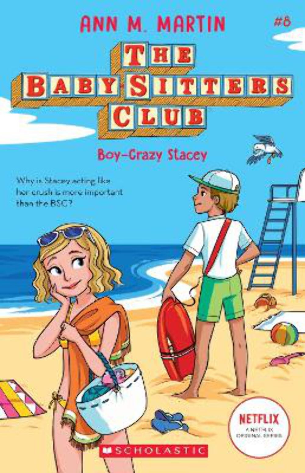 Ann M. Martin: The Babysitters Club #8: Boy-Crazed Stacey (b&w) [2024] paperback